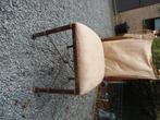 6 mooie stoelen ijzer, Huis en Inrichting, Vijf, Zes of meer stoelen, Gebruikt, Bruin, Metaal