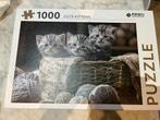 Puzzel 1000 stuks Ragdoll kittens, Ophalen of Verzenden, 500 t/m 1500 stukjes, Zo goed als nieuw