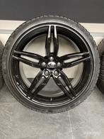 19” originele Audi A5 / S5 velgen + winterbanden 5x112   8W0, Auto-onderdelen, Banden en Velgen, 19 inch, Gebruikt, 255 mm, -