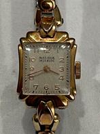 Dameshorloge vintage Meldia Incabloc Plaqué Or G 20 Microns", Handtassen en Accessoires, Horloges | Dames, Ophalen of Verzenden