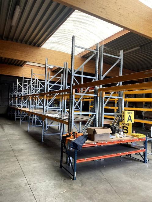 pallet rekken stelling, Zakelijke goederen, Kantoor en Winkelinrichting | Magazijn, Stelling en Opslag, Ophalen