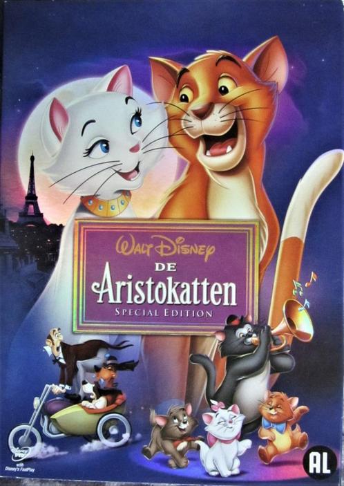 DVD DISNEY- DE ARISTOKATTEN, CD & DVD, DVD | Films d'animation & Dessins animés, Comme neuf, Européen, Tous les âges, Enlèvement ou Envoi