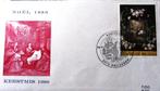 FIRST DAY COVER- KERSTMIS- BELGIË, Ophalen of Verzenden, Gestempeld, Overige thema's