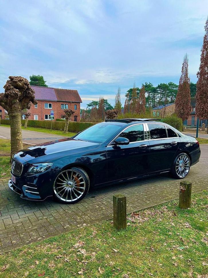 Mercedes E220d AMG pakket, Auto's, Mercedes-Benz, Particulier, E-Klasse, 360° camera, ABS, Achteruitrijcamera, Adaptieve lichten
