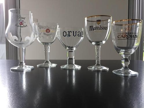 BIERGLAZEN (prijzen variëren van 1€ tot 3€ per glas), Collections, Verres & Petits Verres, Enlèvement