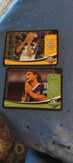 2 Voetbalkaarten : Megakicks / RSC Anderlecht / 2010-2011, Affiche, Image ou Autocollant, Utilisé, Envoi