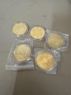 40mm Crypto Munt - Bitcoin, Ethereum, Ripple, Dogecoin - Gou, Postzegels en Munten, Ophalen of Verzenden