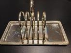 Porte toast en métal argenté 24 cm x 11,5 cm, Antiek en Kunst, Ophalen, Zilver