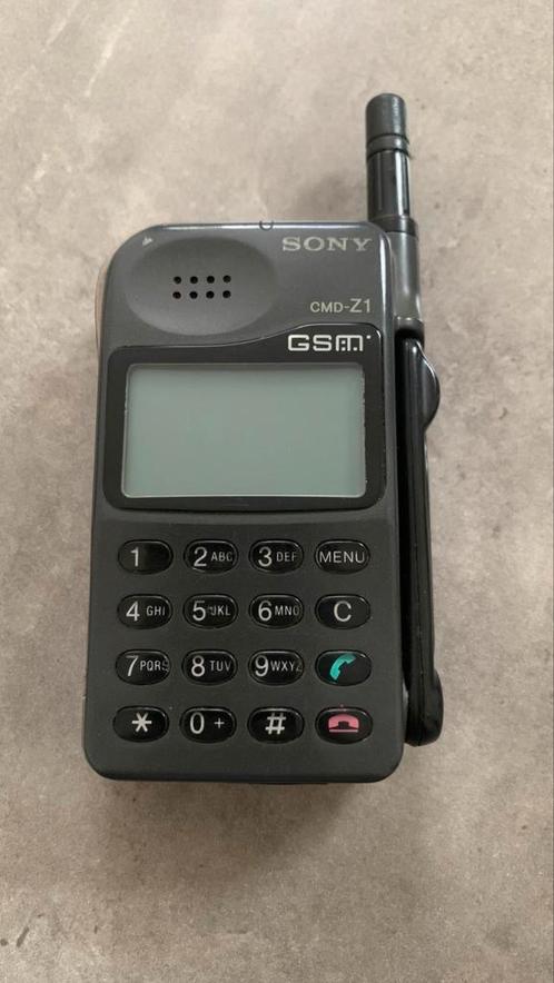Sony CMD-Z1 vintage mobiele telefoon, Telecommunicatie, Mobiele telefoons | Overige merken, Gebruikt, Zonder abonnement, Overige modellen