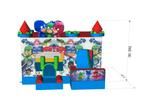 Nieuw springkasteel pj masks, Hobby en Vrije tijd, Feestartikelen | Verhuur, Ophalen, Zo goed als nieuw