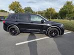 Tiguan Allspace Platinum R-Line 2.0 TDI  SCR 4MOTION, Auto's, Automaat, 4 cilinders, Zwart, Leder