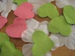 Décoration de table en forme de fleurs et de cœurs, 200 p, Enlèvement ou Envoi, Comme neuf