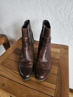 Bottillons bruns en CUIR pointure 37, Bruin, Lage of Enkellaarzen, Ophalen of Verzenden, Zo goed als nieuw