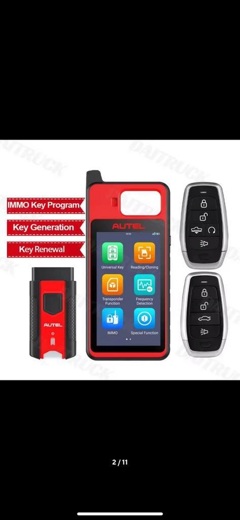 Autel 100km pro + sleutelmachine, Auto-onderdelen, Elektronica en Kabels, Nieuw, Ophalen