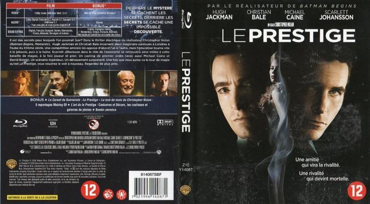 the prestige (blu-ray) nieuw, Cd's en Dvd's, Blu-ray, Zo goed als nieuw, Avontuur, Ophalen of Verzenden