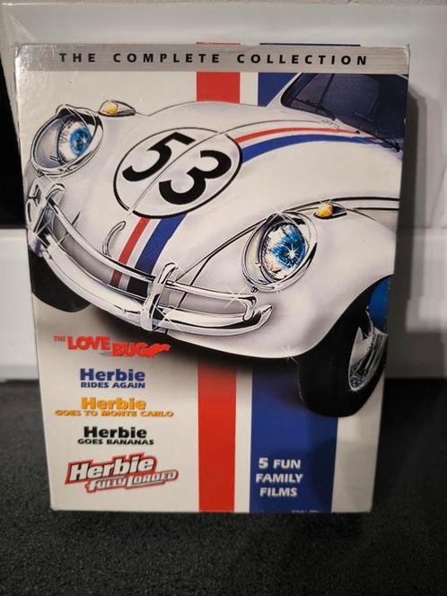mooie volledige dvd collectie van Herbie alle 5 films, Cd's en Dvd's, Dvd's | Kinderen en Jeugd, Zo goed als nieuw, Ophalen of Verzenden
