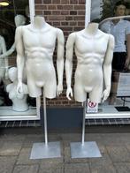 heren torso buste op standaard etalagepop paspop mannequin, Ophalen of Verzenden