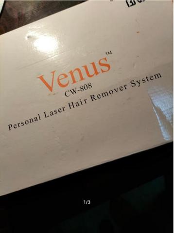 Venus laserepilator voor lichaam en gezicht beschikbaar voor biedingen