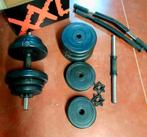 2 dumbells met gewichten, Ophalen, Zo goed als nieuw