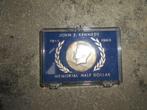 Muntstuk JFK 1968 - Memorial half Dollar., Postzegels en Munten, Ophalen of Verzenden