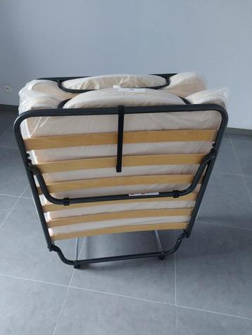 NIEUW Extra bed met matras 80 x 190 cm beschikbaar voor biedingen