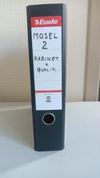 1 map met +/-  800 wijnetiketten van de Mosel, Verzamelen, Ophalen of Verzenden, Zo goed als nieuw