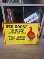 Reclamebord Red Goose Shoes, Ophalen of Verzenden, Zo goed als nieuw, Reclamebord
