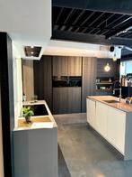 3-delige keuken met eiland, Huis en Inrichting, Keuken | Complete keukens, Ophalen, Zwart, Overige typen, Nieuw