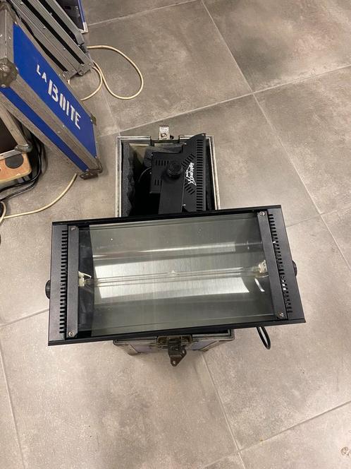 2 Stroboscopes 1500 Wtts + Flight, Muziek en Instrumenten, Licht en Laser, Zo goed als nieuw, Ophalen