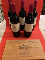 La Dame de Malescot 1994 Margaux 5 flessen 75cl, Frankrijk, Ophalen of Verzenden, Zo goed als nieuw, Rode wijn