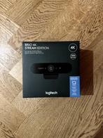 Unused Logitech Brio Stream Edition 4K Full HD & Case, Computers en Software, Webcams, Bedraad, Nieuw, Ophalen of Verzenden, Microfoon