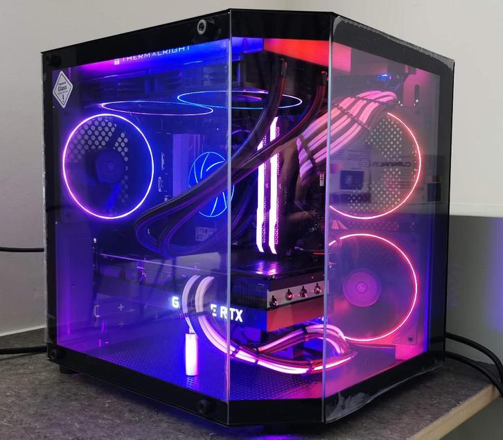 RGB Game PC - Intel 13400F, RTX 3080, 1TB nvme, Computers en Software, Desktop Pc's, Zo goed als nieuw, 4 Ghz of meer, SSD, 16 GB