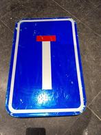 Panneau de signalisation voie sans issue cul de sac, Ophalen of Verzenden