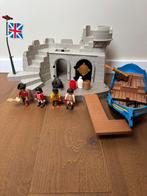Playmobil Engels fort en boot, Ophalen of Verzenden, Zo goed als nieuw