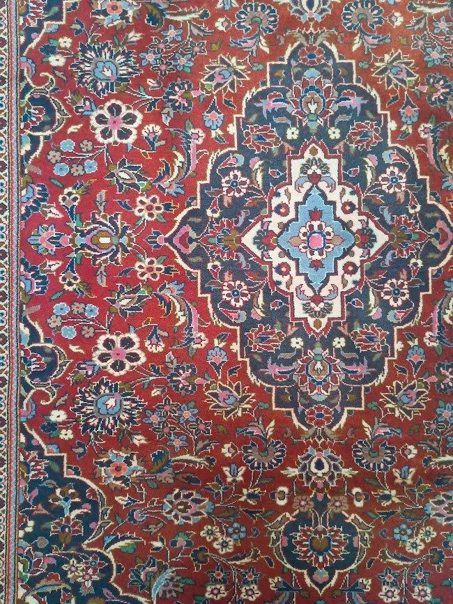 Tapis iranien KACHAN 285 X 210, Antiquités & Art, Tapis & Textile, Enlèvement