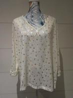 witte dames blouse - Mt 48 - Zeeman - shirt, Taille 46/48 (XL) ou plus grande, Enlèvement ou Envoi, Zeeman, Comme neuf