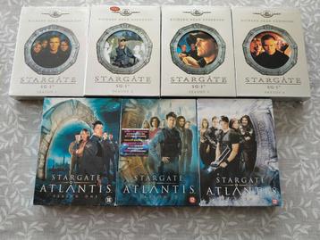 Stargate + Stargate Atlantis 7 seizoenen  beschikbaar voor biedingen