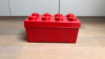 Lego opbergdoos, rood beschikbaar voor biedingen