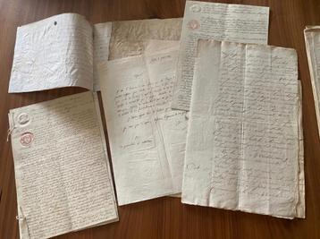 Halle  20 doc tussen 1720 en midden XIXde eeuw procès  beschikbaar voor biedingen
