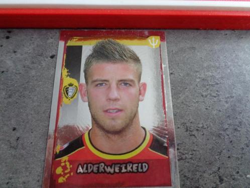 VOETBAL STICKER PANINI CARREFOUR  TOBY ALDERWEIRELD, Hobby en Vrije tijd, Stickers en Plaatjes, Sticker, Ophalen of Verzenden