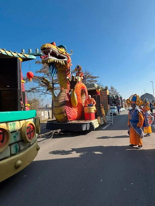 Een prachtige 2 delige carnavalwagen te koop, Diversen, Overige Diversen, Gebruikt, Ophalen of Verzenden