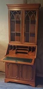 Secrétaire anglais acajou massif, Antiquités & Art, Enlèvement