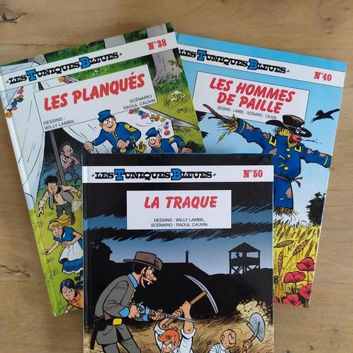 Lot 3 Tuniques bleues 38, 40 & 50 Lambil EO TBE, Boeken, Stripverhalen, Meerdere stripboeken, Ophalen of Verzenden