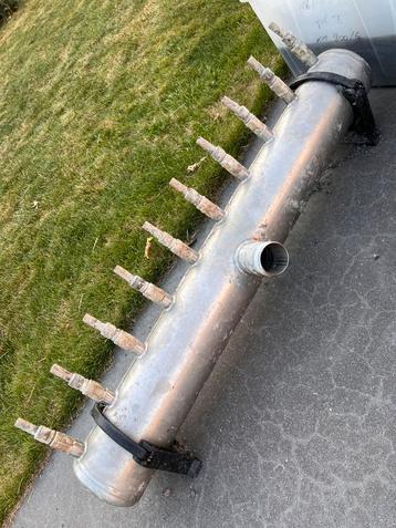 Vijver Fonteinsproeier 10kops inox zonder pomp beschikbaar voor biedingen
