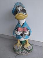 Vintage tuinornament - garden statue Donald Duck in beton, Ophalen of Verzenden