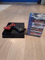 Playstation 4 inclusief 2 controllers en 17 games, Ophalen, Zo goed als nieuw