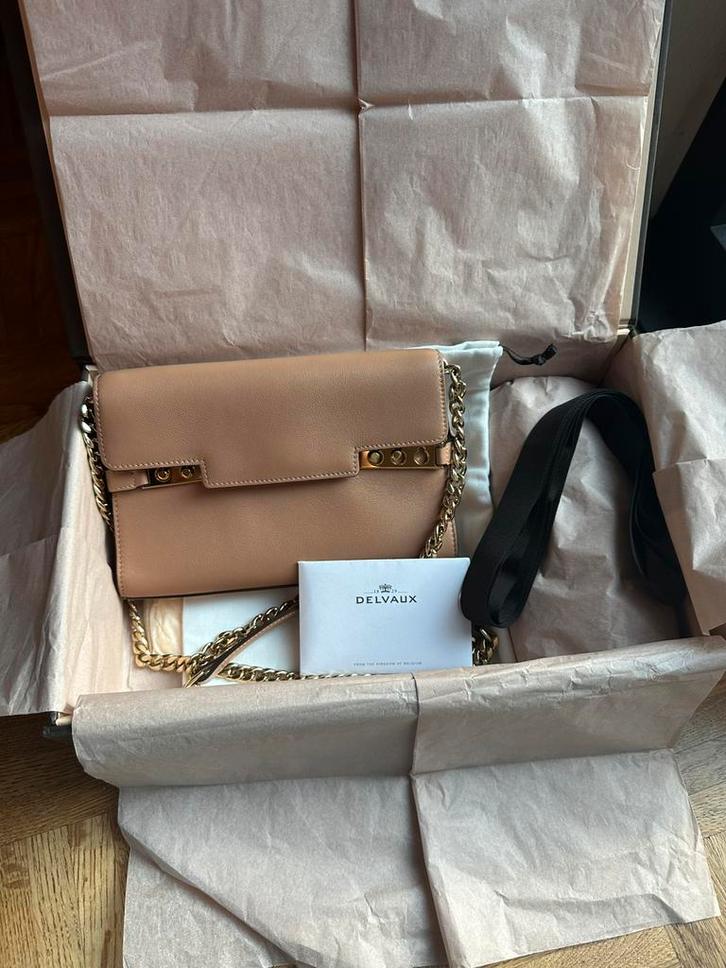 Delvaux Tempete wallet on chain, Caravans en Kamperen, Voortenten en Luifels, Zo goed als nieuw, Ophalen
