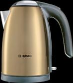 Bouilloire électrique dorée - Gouden elektrische waterkoker, 1 tot 2 liter, Ophalen, Gebruikt, Inox