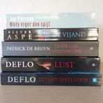 5 spannende boeken van Vlaamse schrijvers., Boeken, Thrillers, Ophalen of Verzenden, Zo goed als nieuw