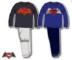 Batman vs Superman Pyjama - Maat 104 - 116 - 140 - Katoen, Enlèvement ou Envoi, Neuf, Garçon, Vêtements de nuit ou Sous-vêtements